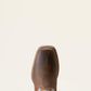 Ariat Sport Wide Square Toe Cowboy Boot in Earth and Glacier Blue