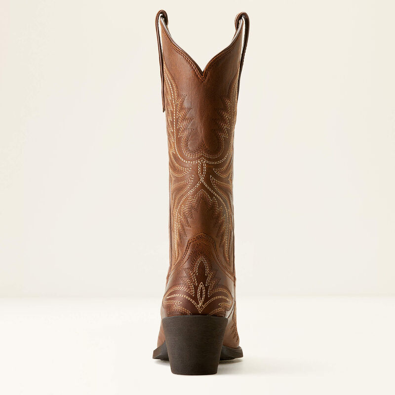 Round Up Collins D Toe Western Boot in Rafter Tan