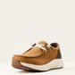 Ariat Buckeye Waterproof Shoe in Wheat/ Dark Coffee