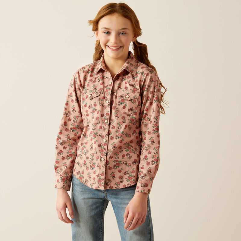 Ariat Flowers n' Horseshoes Shirt