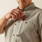 Ariat Rebar Made Tough 360 Airflow Work Shirt in Wild Dove