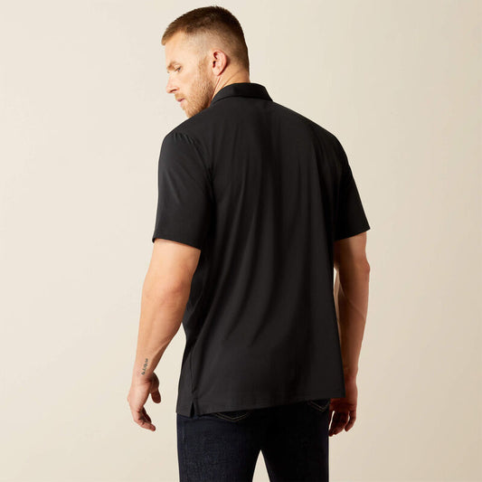 Ariat 360 Airflow Polo in Black