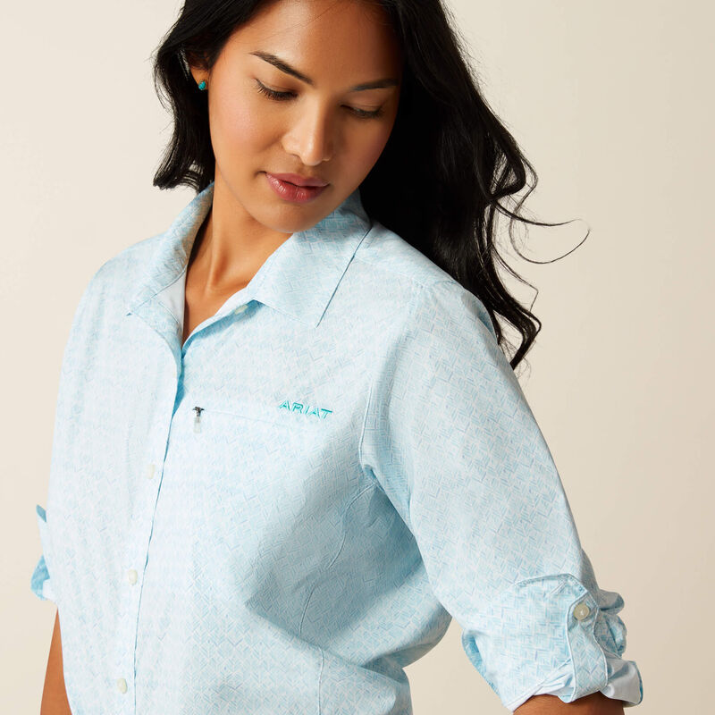 Ariat Women's VentTEK Stretch Shirt in Deco Watercolor