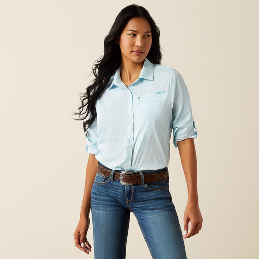 Ariat Women's VentTEK Stretch Shirt in Deco Watercolor