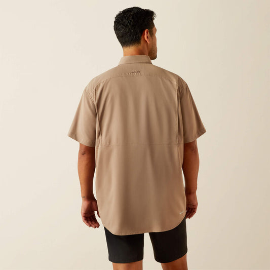 Ariat VentTEK Classic Fit Shirt in Taupe