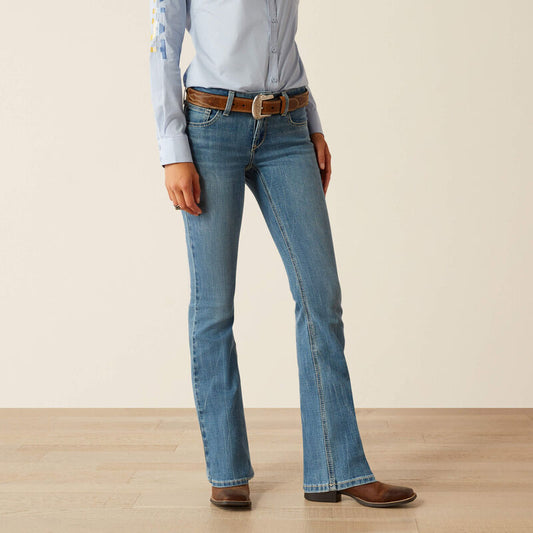 Ariat Perfect Rise Naz Boot Cut Jeans in Crete