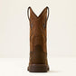 Ariat Activator VentTEK Waterproof Steel Toe Work Boot in Dark Brown & Wicker