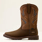 Ariat Activator VentTEK Waterproof Steel Toe Work Boot in Dark Brown & Wicker