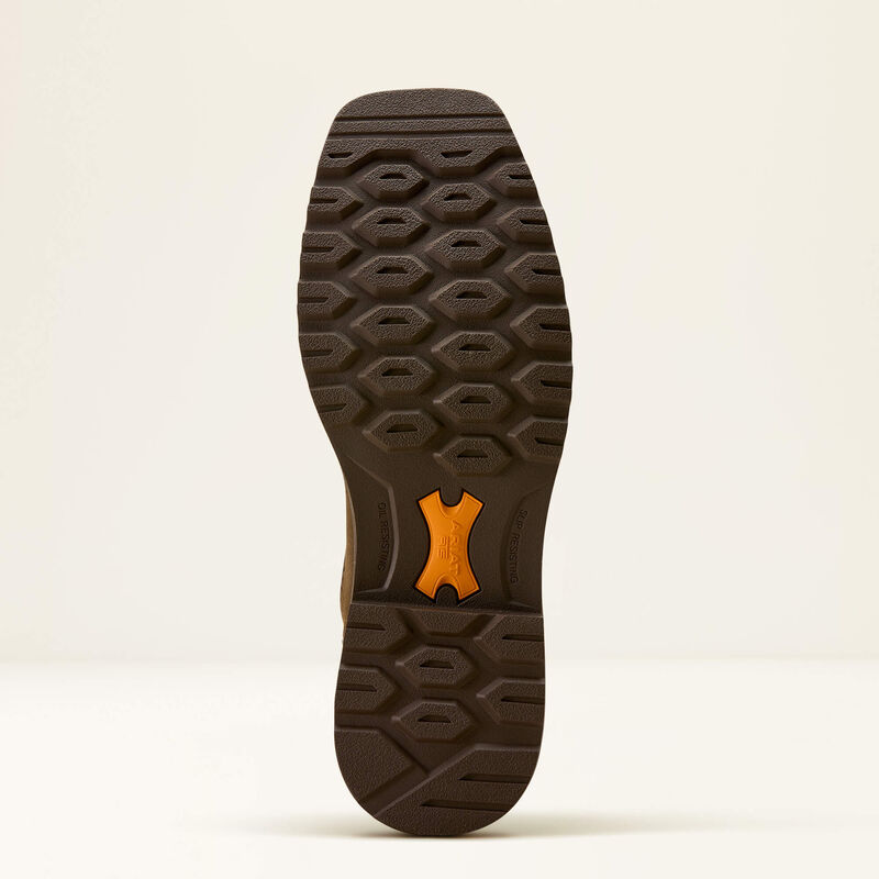 Ariat Activator VentTEK Waterproof Steel Toe Work Boot in Dark Brown & Wicker