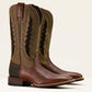 Ariat Dakota VentTEK Cowboy Boot in Beasty Brown and Brown Bomber