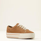 Ariat Skylar Sneaker in Dark Tan Suede