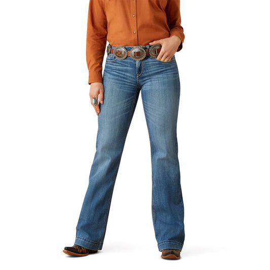 Ariat Perfect Rise Isabelle Wide Trouser Jeans in Albuquerque