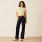 Ariat Ultra High Rise Tomboy Western Utility Wide Leg Jean