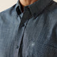 Ariat Trent Classic Fit Shirt in Chambray Blue