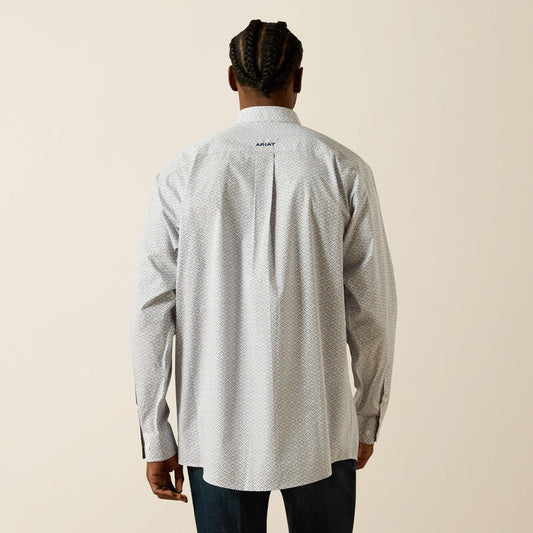 Ariat Wrinkle Free Declan Classic Fit Shirt in White