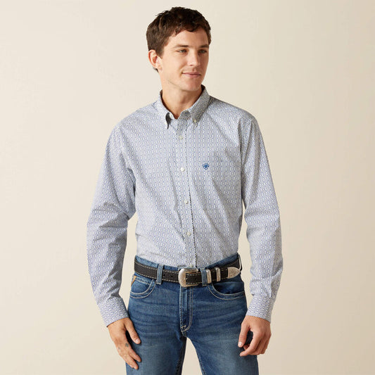 Ariat Santos Fitted Shirt in Cream