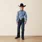 Ariat Pro Series Soloman Classic Fit Shirt in Royal Blue