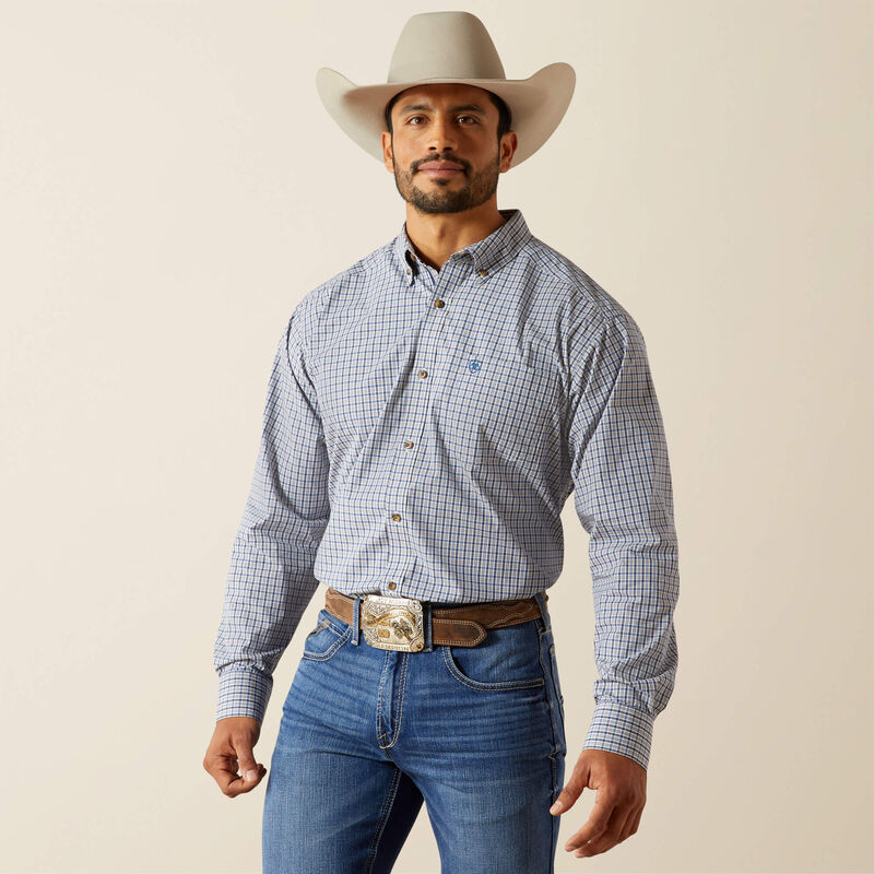 Ariat Pro Series Soren Classic Fit Shirt in Light Brown – Cowboy ...