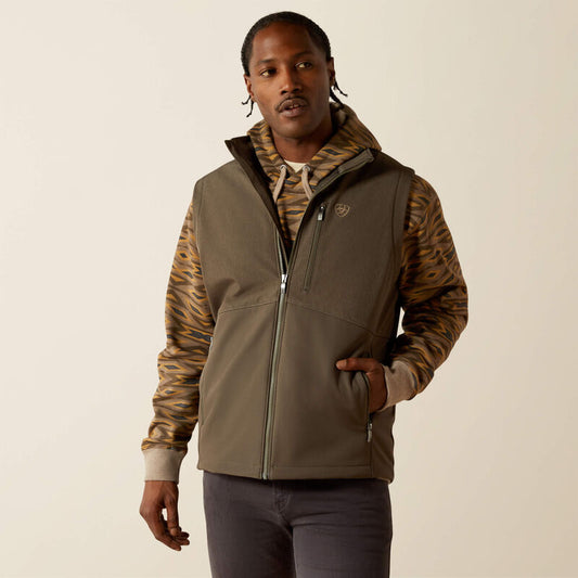 Ariat Logo Softshell Vest in Dark Green