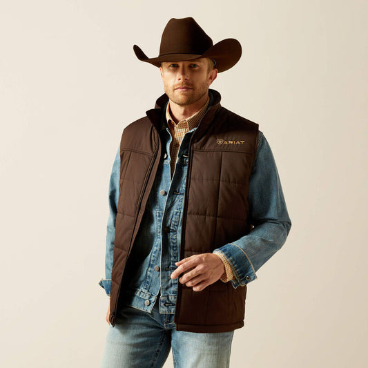 Ariat Crius Insulated Vest in Brown