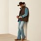Ariat Crius Insulated Vest in Brown