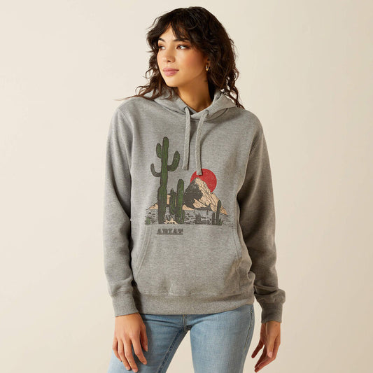 Ariat San Pedro Hoodie in Heather Gray