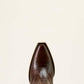 Ariat Jade X Toe Western Boot in Luxe Espresso Croc Print