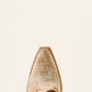 Ariat Jade X Toe Western Boot in Distressed Crema Croc Print