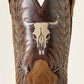 Ariat Stampede Wide Square Toe Western Boot in Desert Brown & Thunder Brown