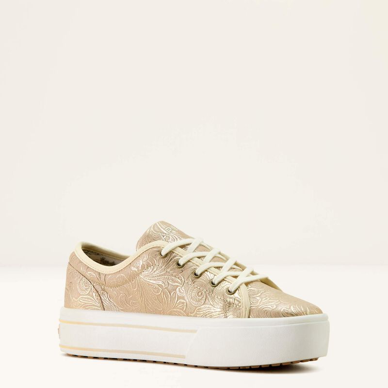 Ariat Skylar Shoe in Pearl Floral Emboss