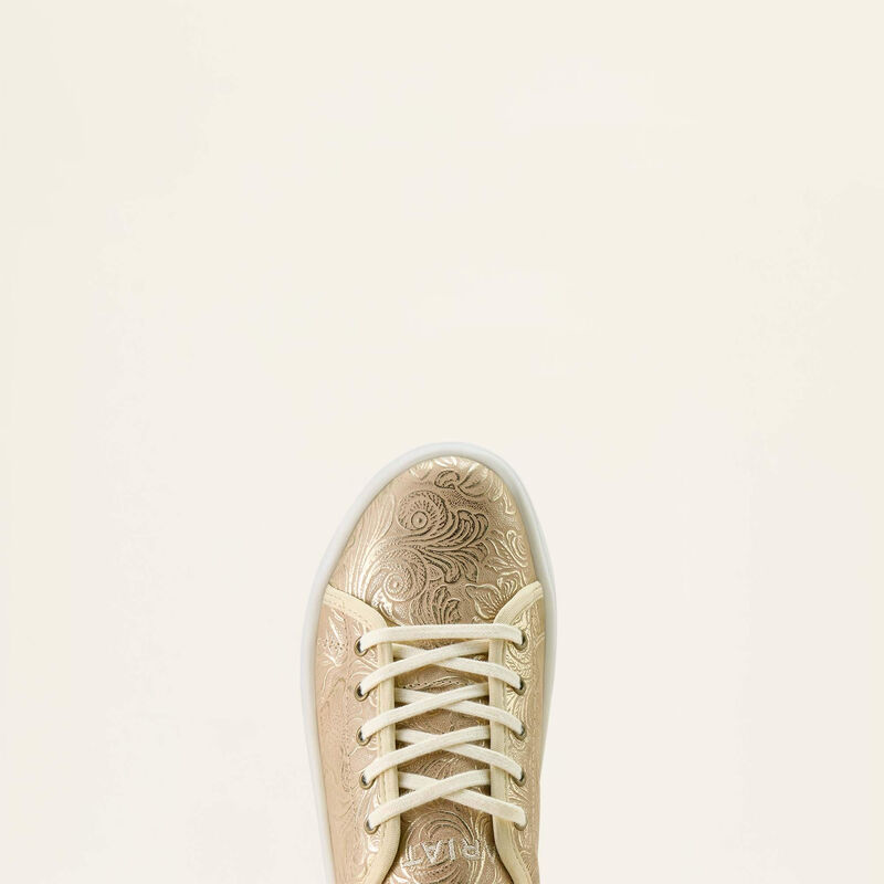 Ariat Skylar Shoe in Pearl Floral Emboss