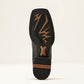 Ariat Olena Wide Square Toe Western Boot in Obsidian