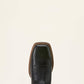 Ariat Olena Wide Square Toe Western Boot in Obsidian