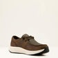 Ariat Buckeye Waterproof Shoe in Dark Brown & Lizard Print