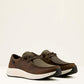 Ariat Buckeye Waterproof Shoe in Dark Brown & Lizard Print