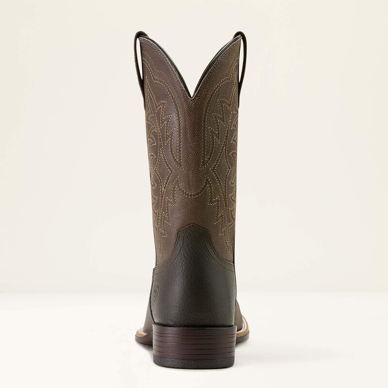 Ariat Ryden Ultra Wide Square Toe Cowboy Boot in Smokey Brown & Dusty Taupe