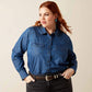 Ariat True Blue Shirt in Vintage Indigo