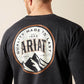 Ariat Circle A T-Shirt in Charcoal Heather