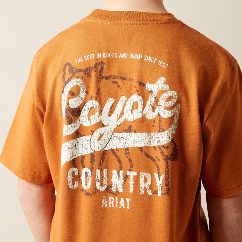 Ariat Coyote Country T-Shirt in Adobe