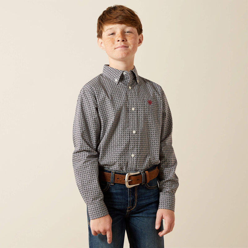 Ariat Tobias Classic Fit Shirt in Black