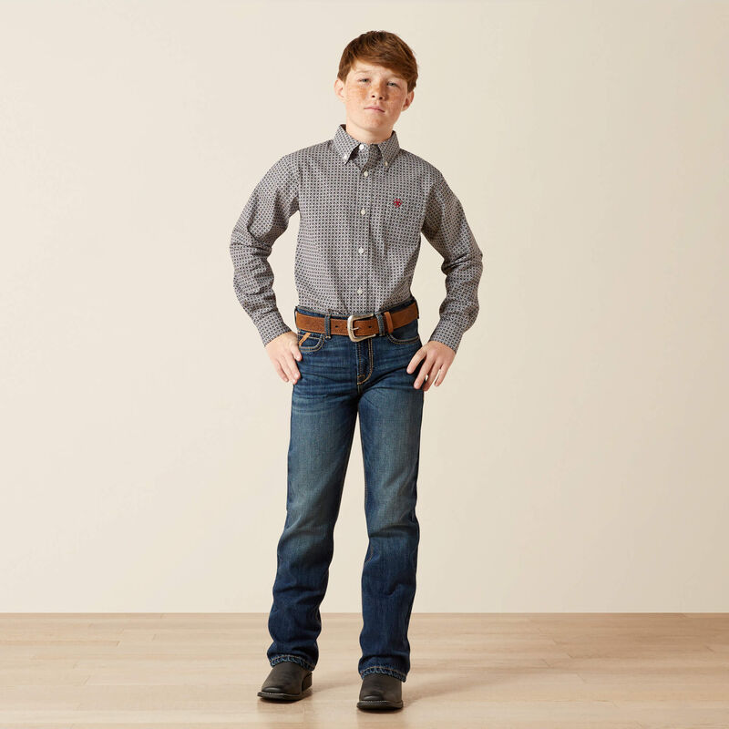Ariat Tobias Classic Fit Shirt in Black