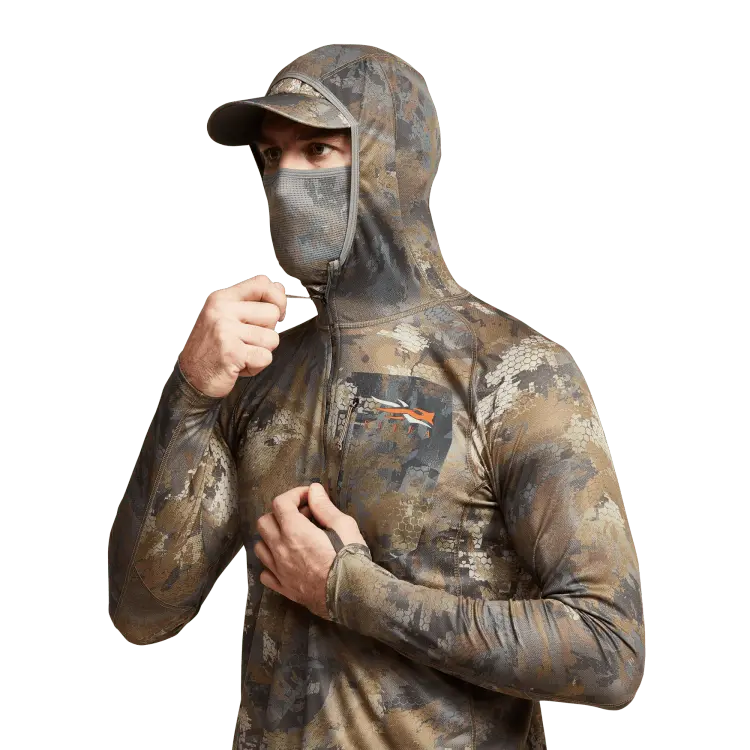 Sitka Core Lightweight Hoodie in Optifade Waterfowl Timber