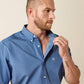 Ariat Wrinkle Free Case Classic Fit Shirt in Ensign Blue Geo Print