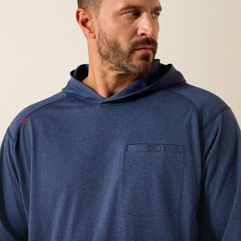 Ariat FR Air Hooded Top in Navy