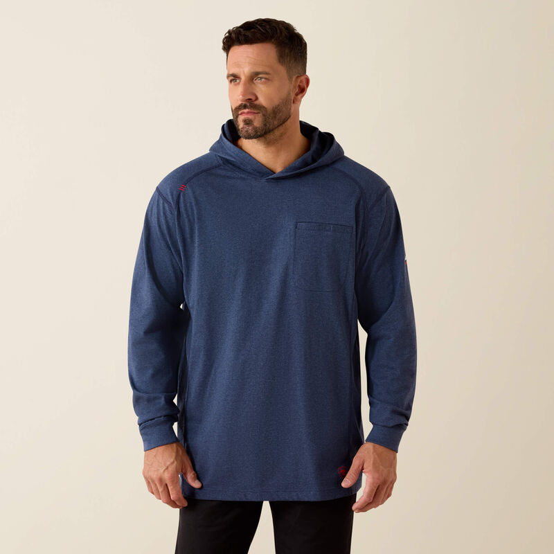 Ariat FR Air Hooded Top in Navy