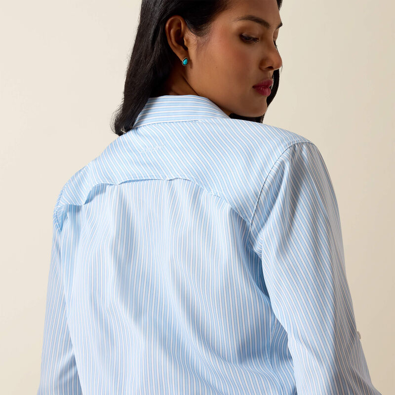 Ariat VentTEK Shirt Nantucket Breeze Railroad Stripe