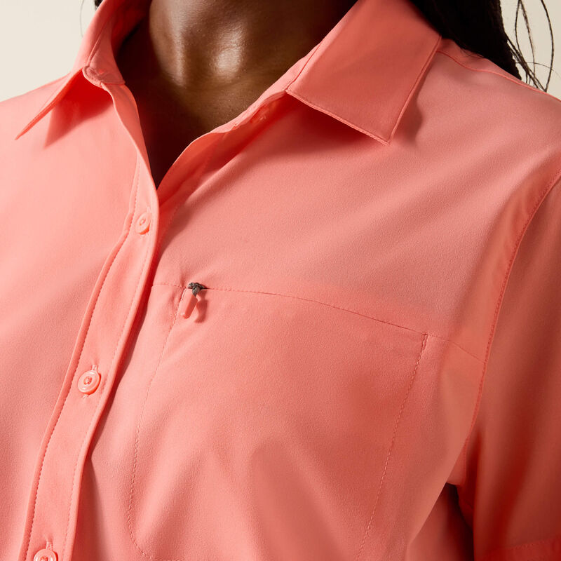 Ariat VentTEK Shirt in Shell Pink