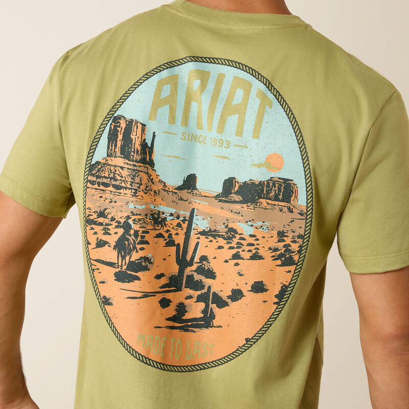 Ariat Horse without Name Classic Fit T-Shirt in Tent Green