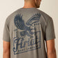 Ariat Paintriot Classic Fit T-Shirt in Smoked Pearl