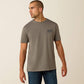 Ariat Paintriot Classic Fit T-Shirt in Smoked Pearl